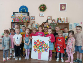 Коллективная работа "Букет цветов" Коллективная работа "Букет цветов".
