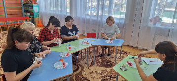 Сегодня в детском саду прошли мастер-классы для педагогов Сегодня в детском саду прошли мастер-классы для педагогов.