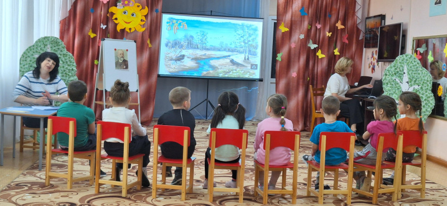 В ДОУ прошла музыкально-тематическая гостиная «Весеннее природы пробужденье». В ДОУ прошла музыкально-тематическая гостиная «Весеннее природы пробужденье».