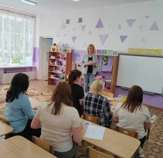 В ДОУ прошёл итоговый педагогический совет В ДОУ прошёл итоговый педагогический совет.